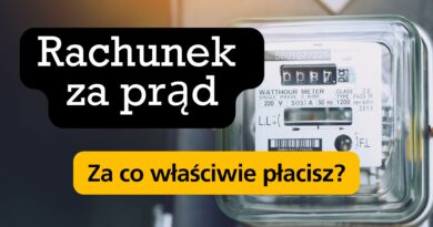 Rachunek za prąd banner