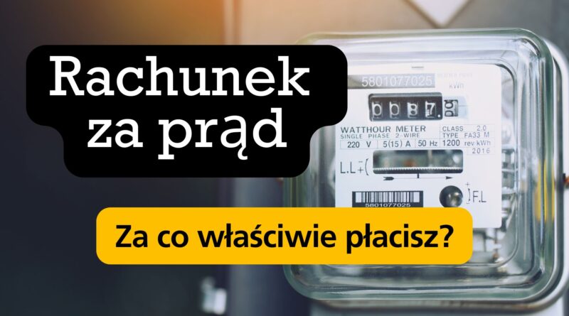 Rachunek za prąd banner