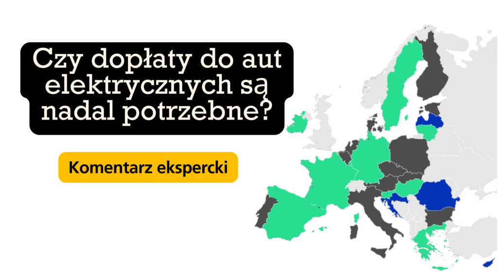 Dopłaty do aut elektrycznych grafika czy są nadal potrzebne