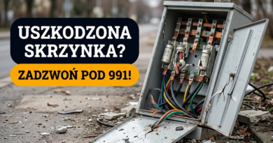 Co zrobić gdy widzisz uszkodzona skrzynkę elektryczna?